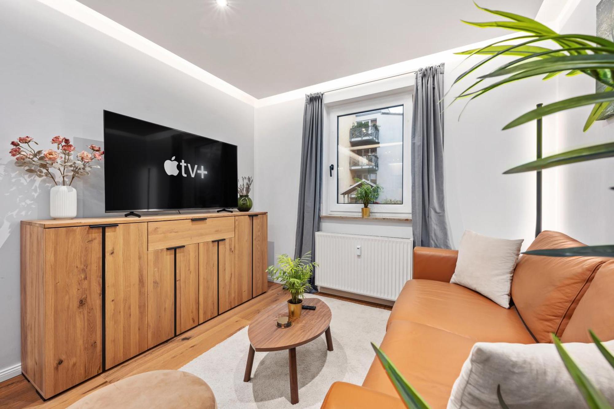 Edler Wohnraum Noble Stadtoase Mit Boxspringbett, Kaffeevollautomat, Lift & Parkplatz Хемниц Экстерьер фото